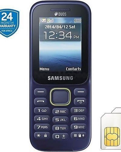 Samsung SM B310E Ou SM B315E 1.8''/2" Dual / Double Sim - FM Radio - Torche - 4 Bandes - Bleu